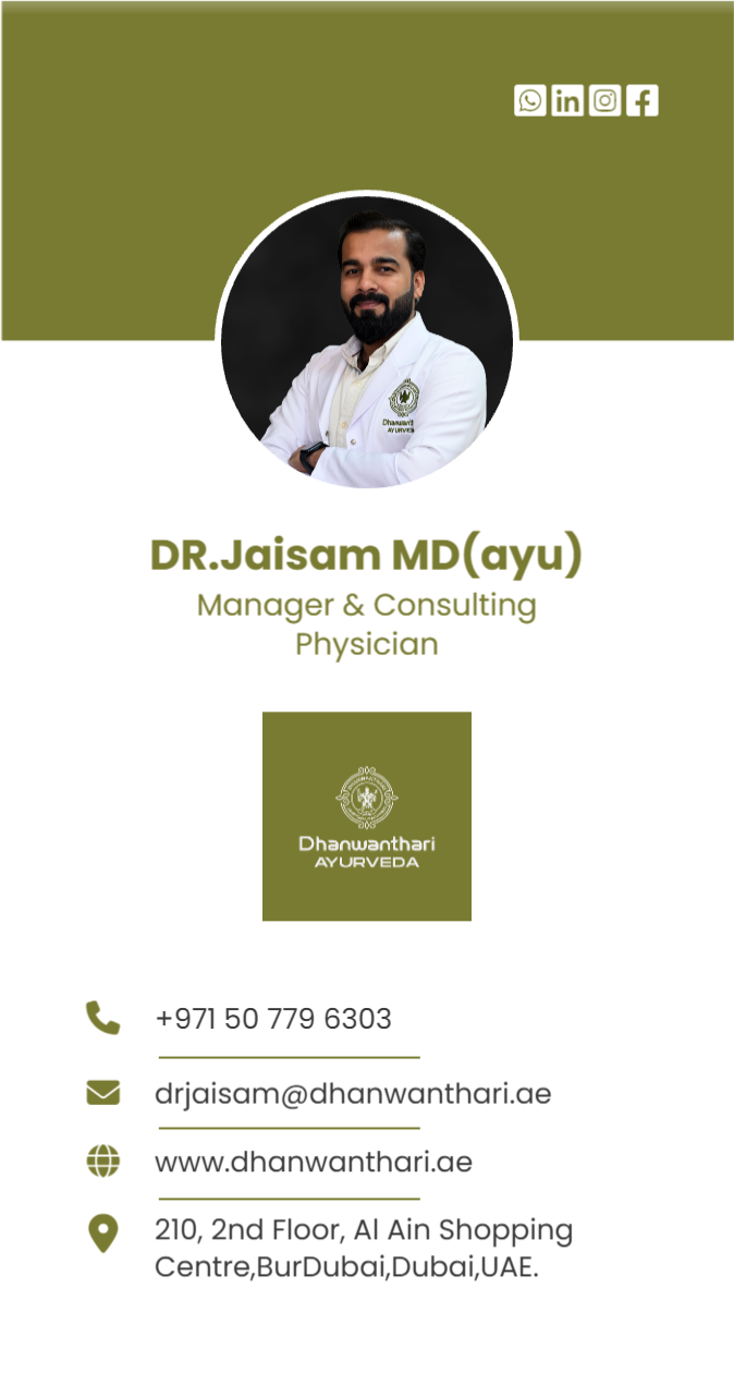 Dr.Jaisam Md (ayu)'s business card