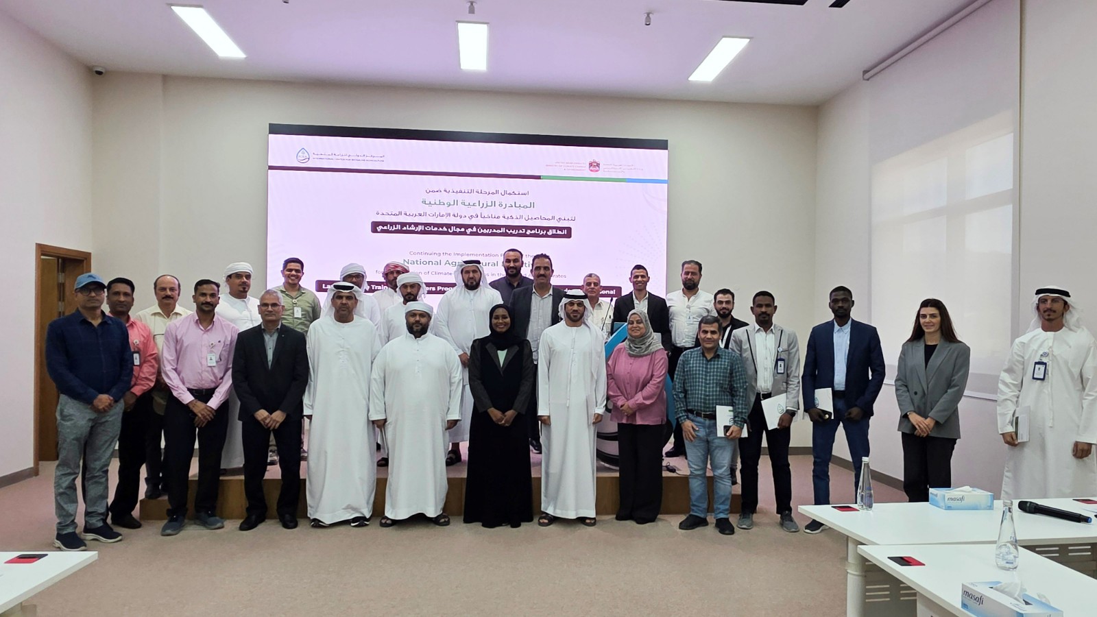 ICBA Trains 20 Agricultural Professionals to Expand Climate-Smart Crop Cultivation Across UAE