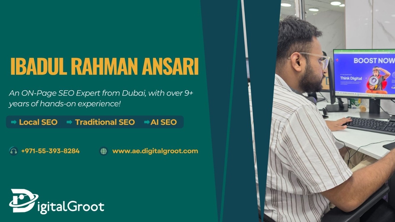 DigitalGroot (Ibadul Rahman) - SEO Expert in Dubai