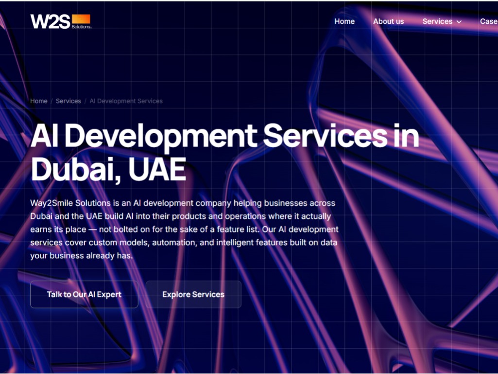 Way2Smile Solutions-AI Development Company in Dubai